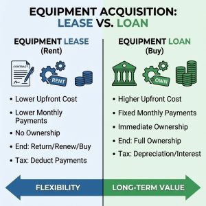 equipment lease vs loan